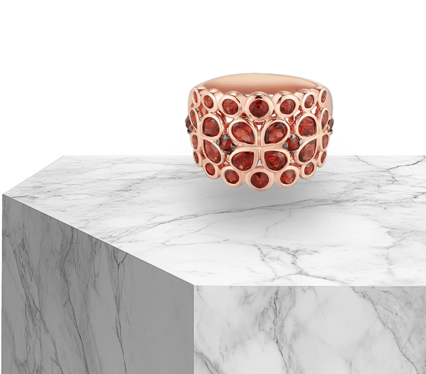 Unique Garnet jewelry in Prague