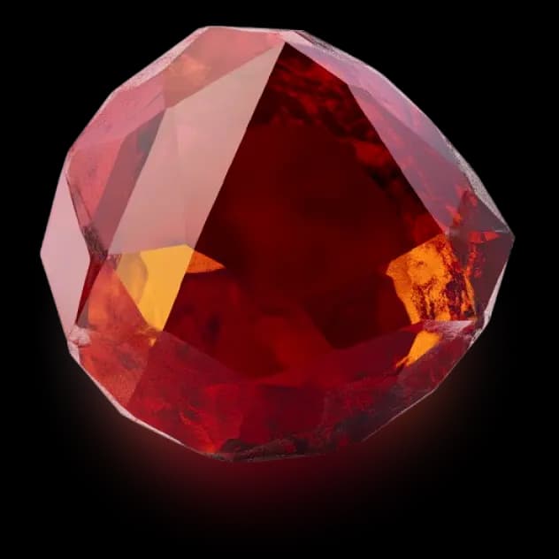 Mozambique garnet