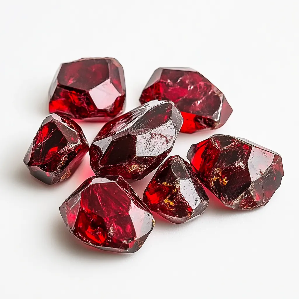 Czech garnet gemstone image